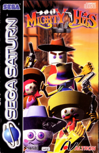 Mighty Hits PAL Sega Saturn PAL box art